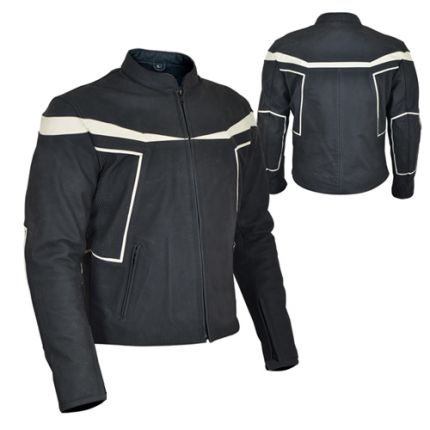 Leather & Textile Jacket